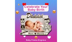 Birthday Baby Frame | Baby Birthday Gifts |Birthday Gifts