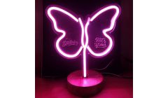 Valentine' Day_Butterfly Neon Light Gift | Valentine's day special | Gondget | Birthday Gifts