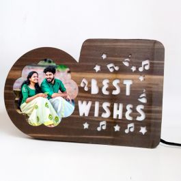 Personalized Heartful Wishes Signature Canvas