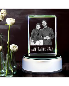 Personalized Fathers day 3D Crystal Gifts |Father's day Gifts | FatherGifts | Gondget 