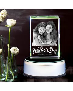 Personalized Mothersday   3D Crystal Gifts |Mothersday Gifts | Mom Gifts | Gondget 