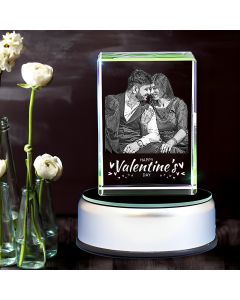 Valentine 's Couple 3D Crystal Gifts | Valentine Gift | Lovers Gifts | Gondget