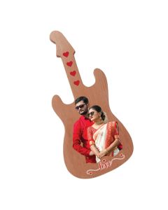 All New Guitar shaped  Wooden Gift For Valentine Day - Table Top