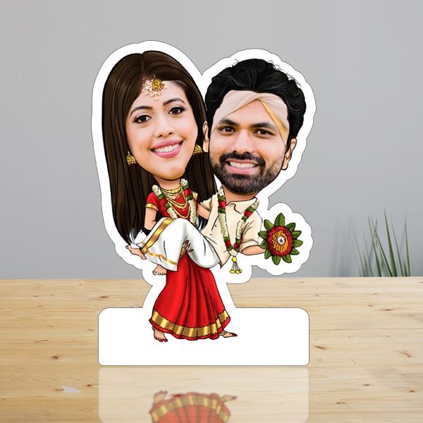 Wedding couple caricature |online personalized gifts